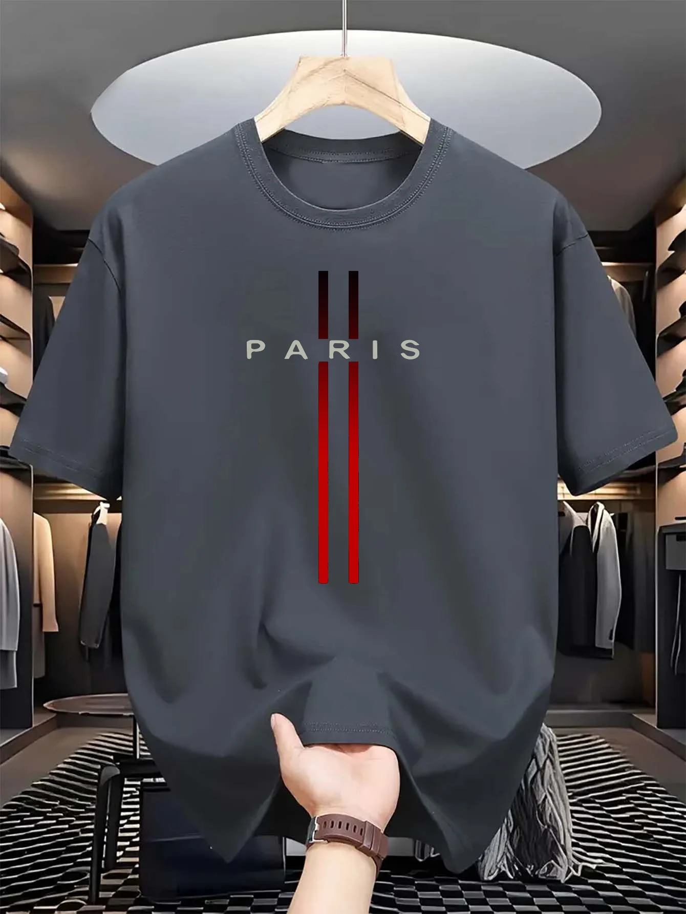 T-shirt décontracté d'été pour - Street Fashion Paris avis et prix