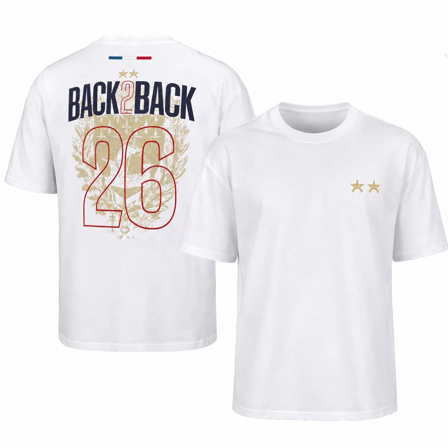 T-shirt PSG Paris Back To Back - Street Fashion Paris avis et prix
