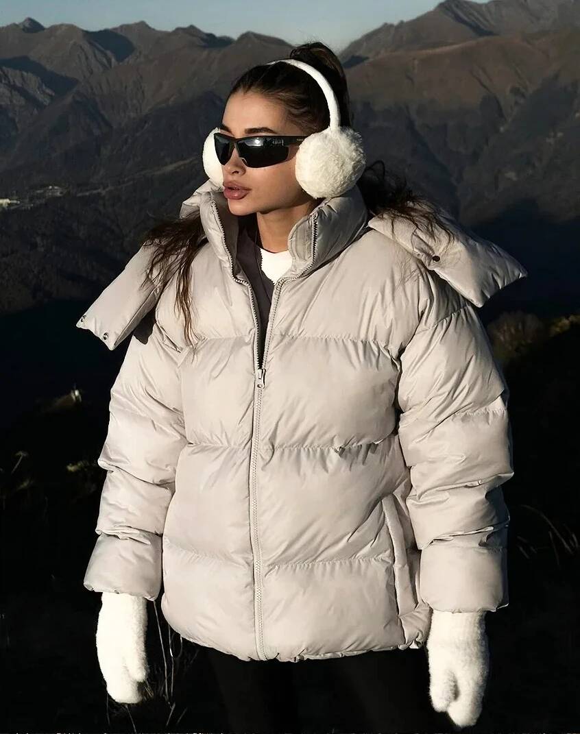 Parka d'hiver chaude pour femm - Street Fashion Taiwan avis et prix