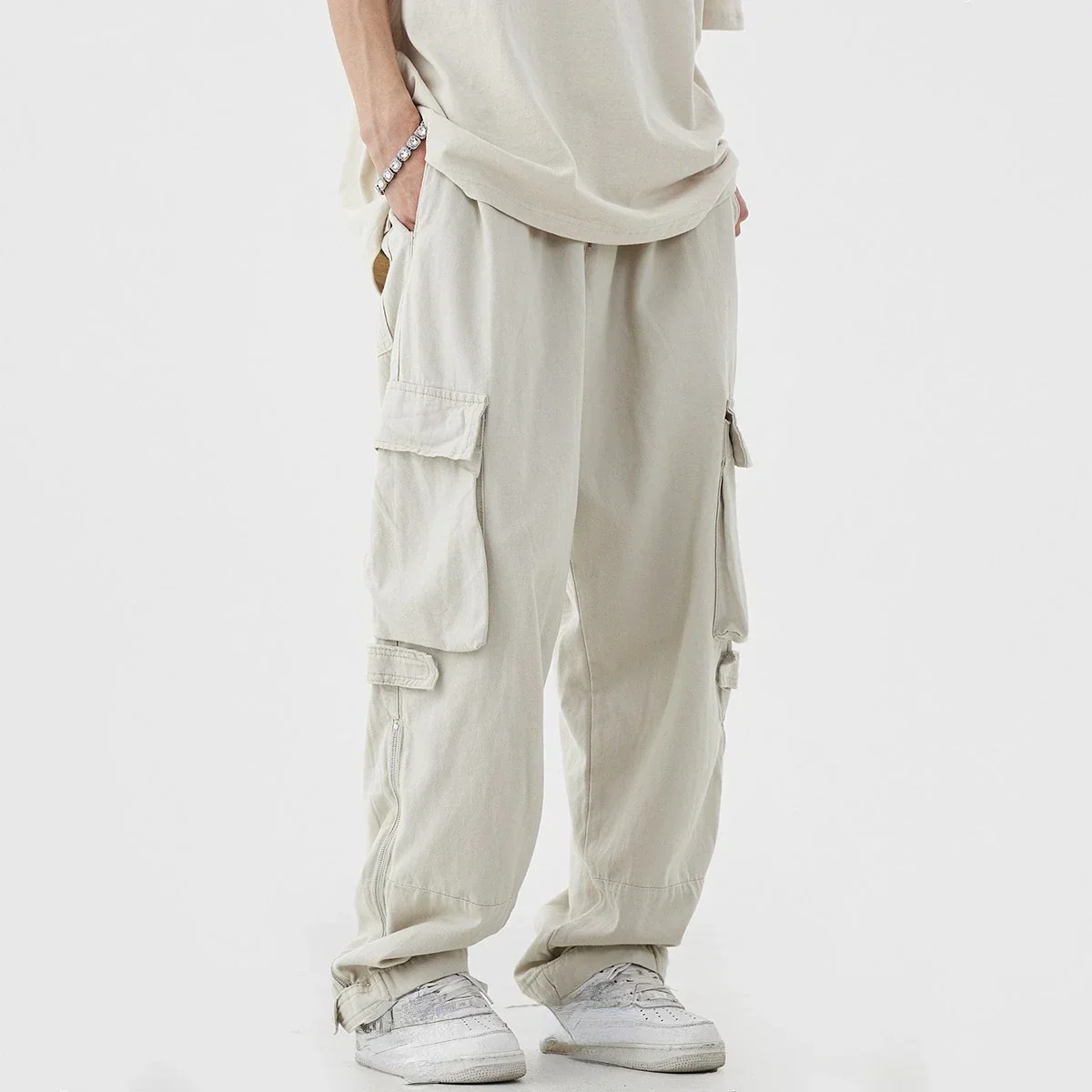 Pantalon de travail multi-poch - Street Fashion American avis et prix