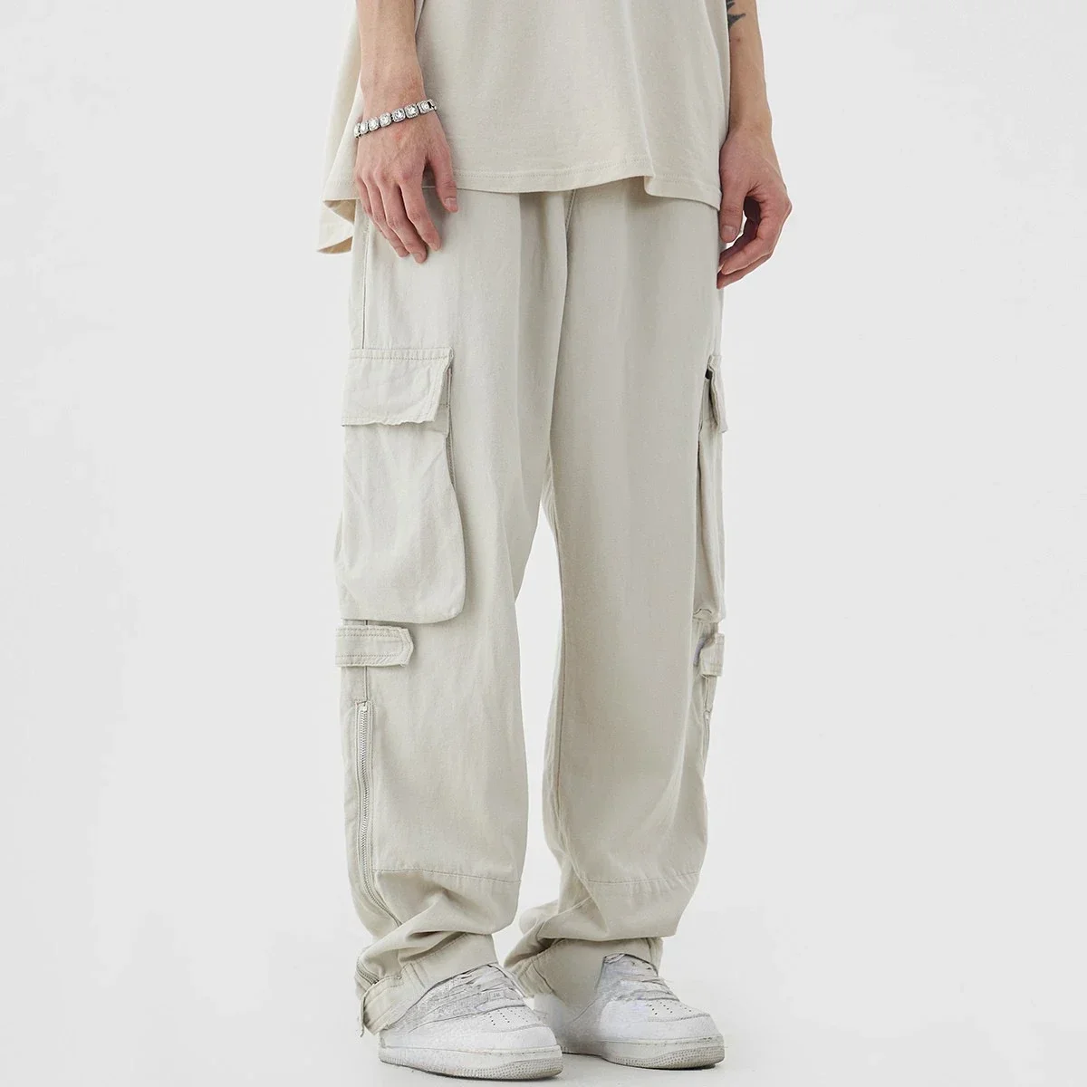 Pantalon de travail multi-poch - Street Fashion American avis et prix