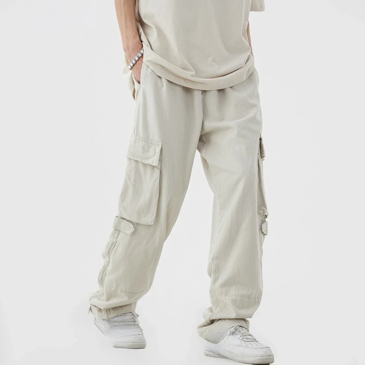 Pantalon de travail multi-poch - Street Fashion American avis et prix