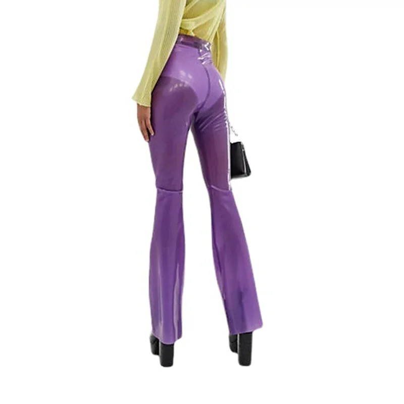 Pantalons longs en plastique t - Queen Street Fashion avis et prix