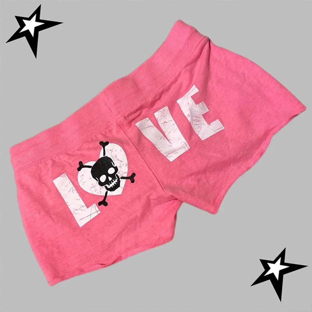 Shorts d'été rétro punk décont - Street Fashion American avis et prix