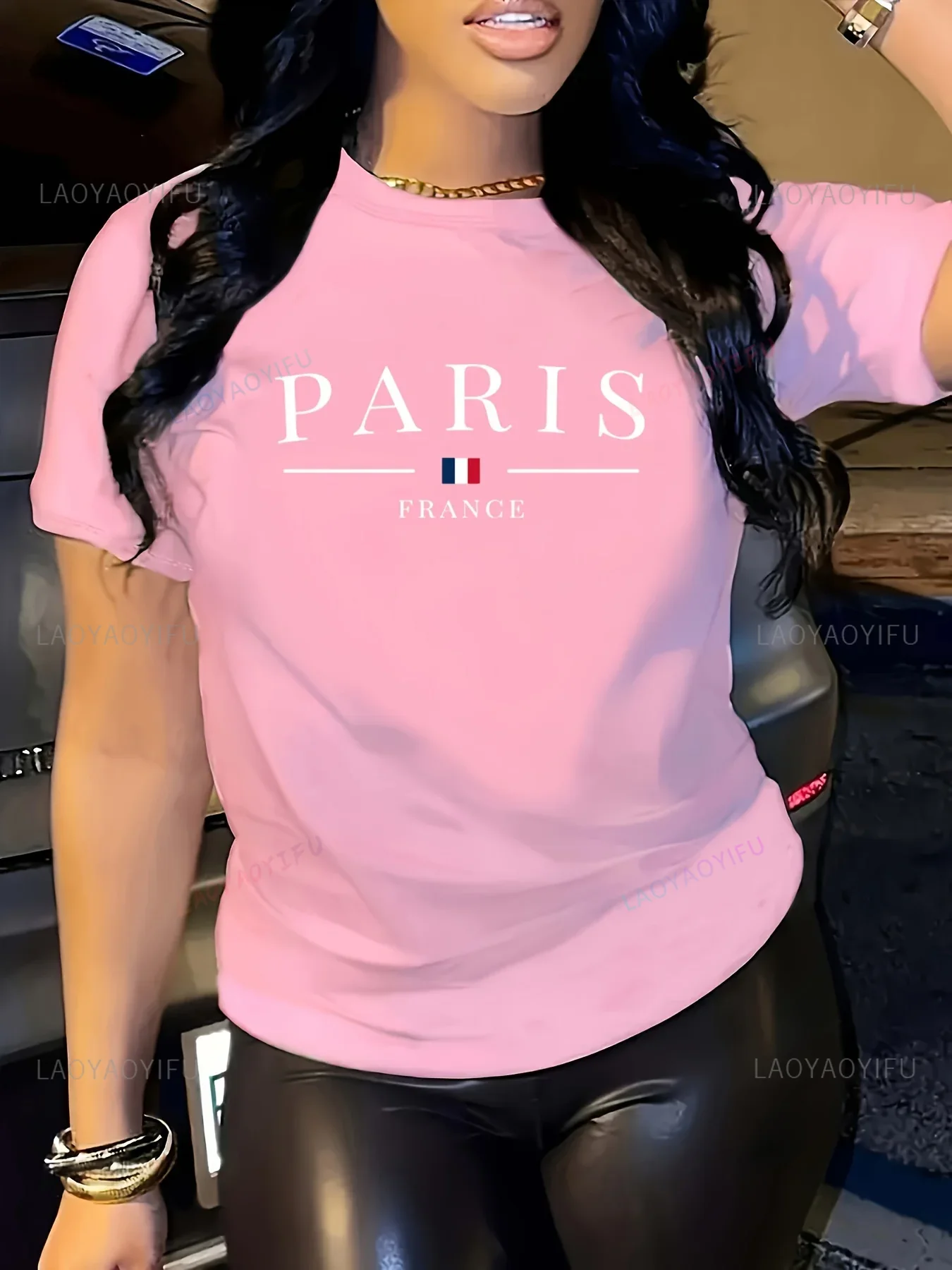T-shirt unisexe à manches cour - Street Fashion Paris avis et prix