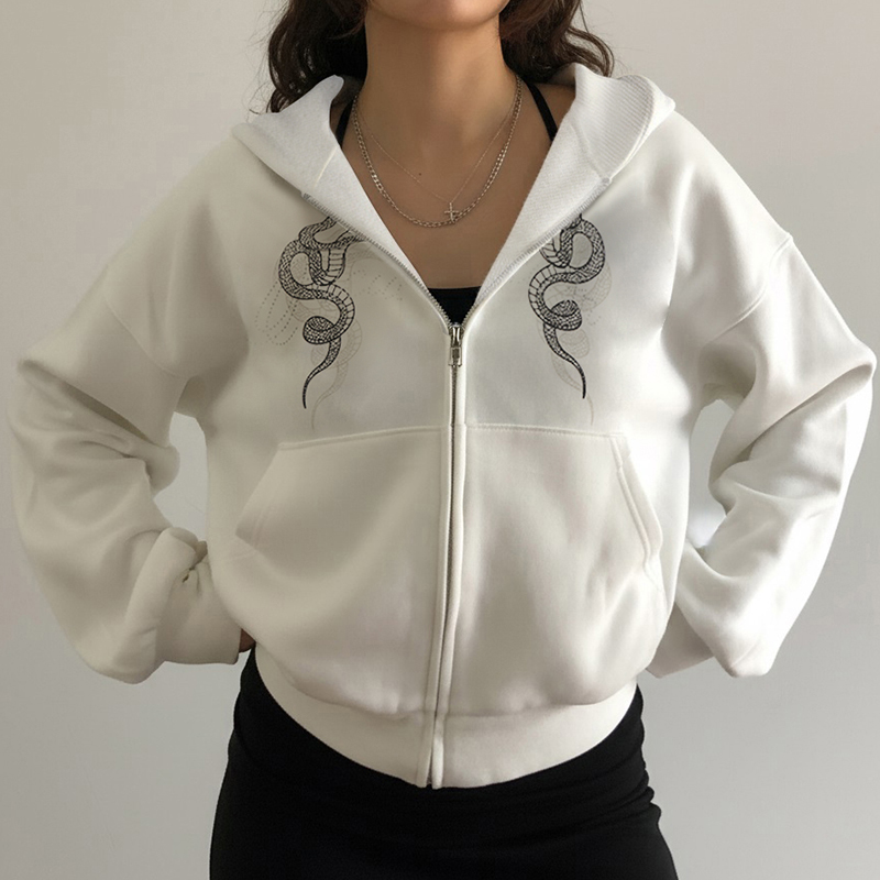 SUCHCUTE Sweat à Capuche Zippé - Graphic Hoodie Streetwear avis et prix
