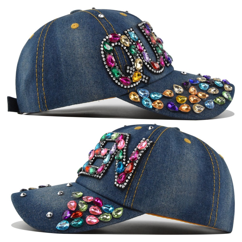 Casquette de Baseball en Denim - Queen Street Fashion avis et prix