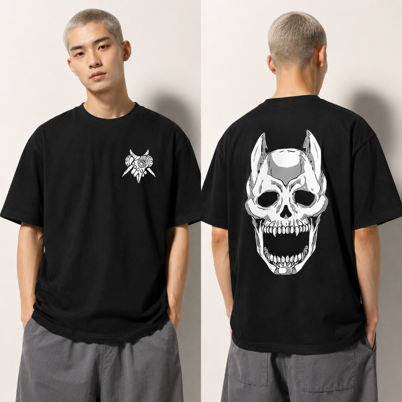 T-shirt Anime Gothic Jojo Biza - Queen Street Fashion avis et prix