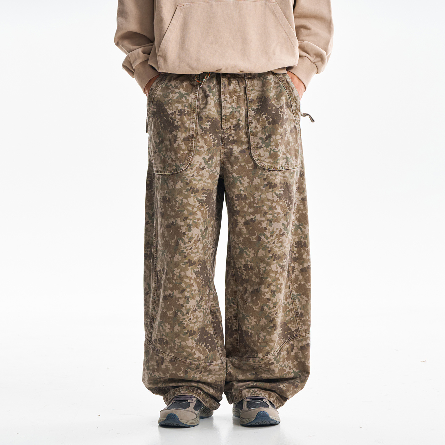 Pantalon cargo en coton imprim - Street Fashion Dance avis et prix
