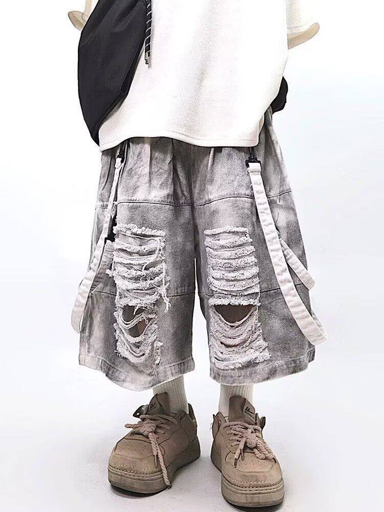 Shorts déchirés pour hommes st - Street Fashion American avis et prix