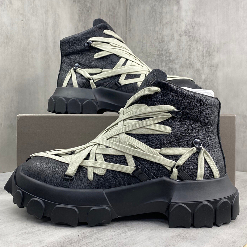 Bottes en cuir originales de l - Street Fashion Designer avis et prix