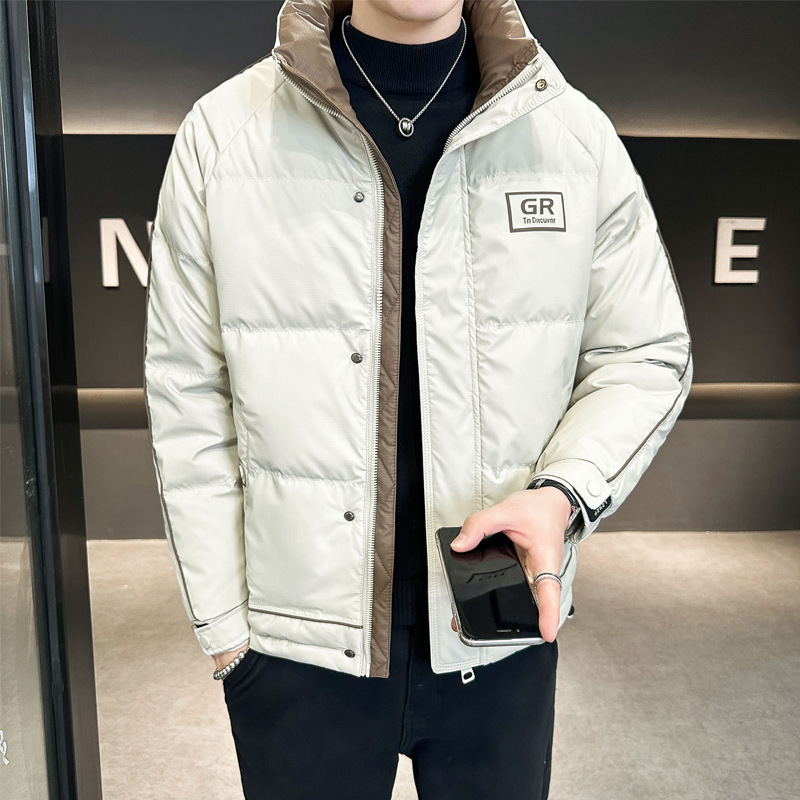 Automne hiver hommes blanc can - Street Fashion Jacket Men avis et prix